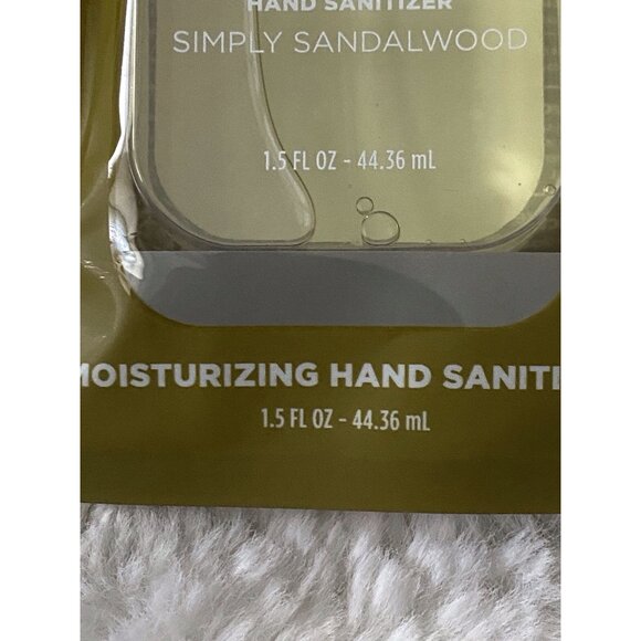 Mizzz’d Scented Hand Sanitizer Spray 1.5 Fl Oz Simply Sandalwood Moisturizing - Picture 4 of 12